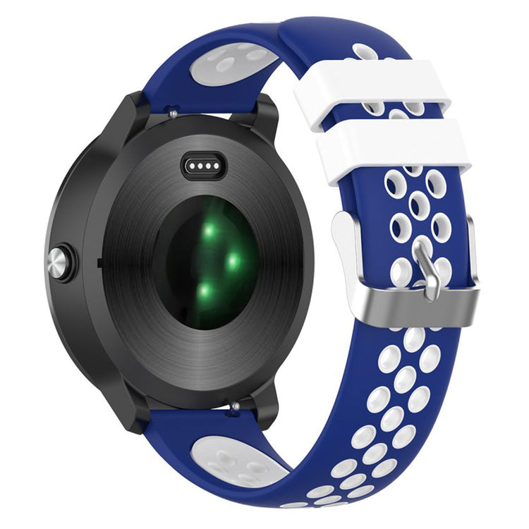 Meget smuk Garmin Vivoactive 3 Silikone Rem - Blå#serie_10