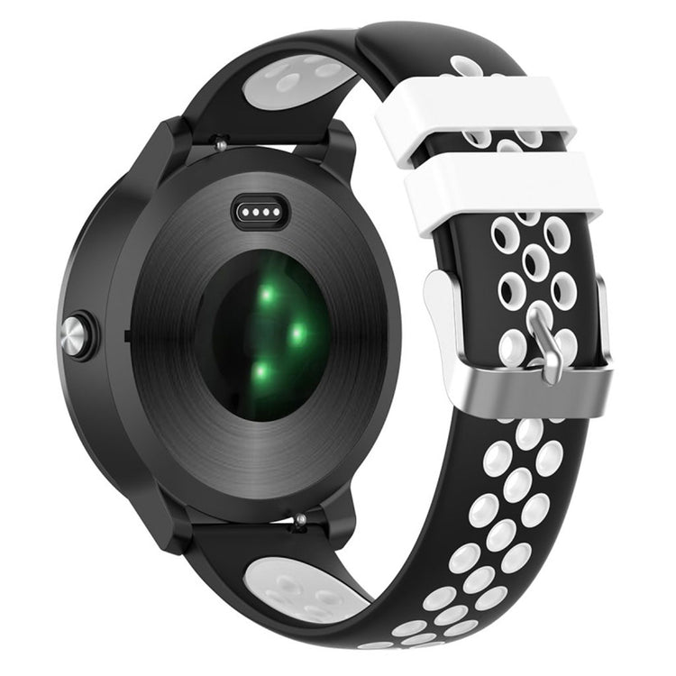 Meget smuk Garmin Vivoactive 3 Silikone Rem - Sort#serie_2