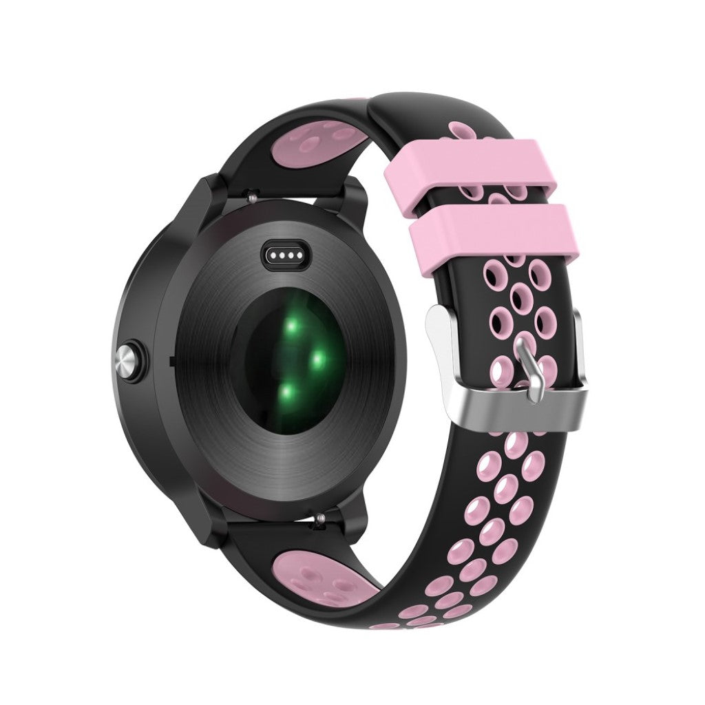 Meget smuk Garmin Vivoactive 3 Silikone Rem - Pink#serie_7