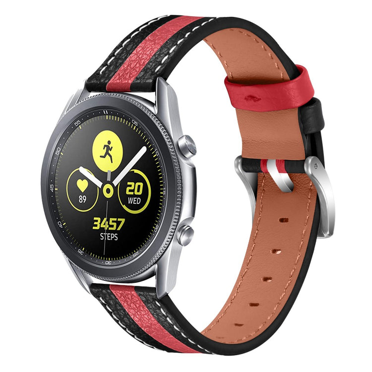  Garmin Vivoactive 3 / Garmin Vivoactive 3 Music Ægte læder Rem - Rød#serie_2