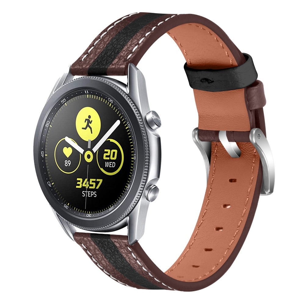  Garmin Vivoactive 3 / Garmin Vivoactive 3 Music Ægte læder Rem - Brun#serie_3