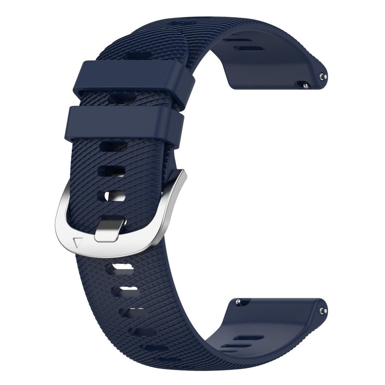Vildt Skøn Silikone Universal Rem passer til Garmin Smartwatch - Blå#serie_12