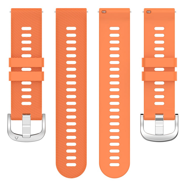 Vildt Skøn Silikone Universal Rem passer til Garmin Smartwatch - Orange#serie_4