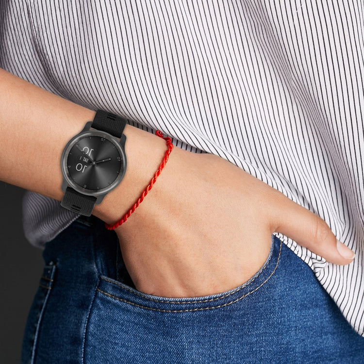 Vildt Skøn Silikone Universal Rem passer til Garmin Smartwatch - Lilla#serie_7