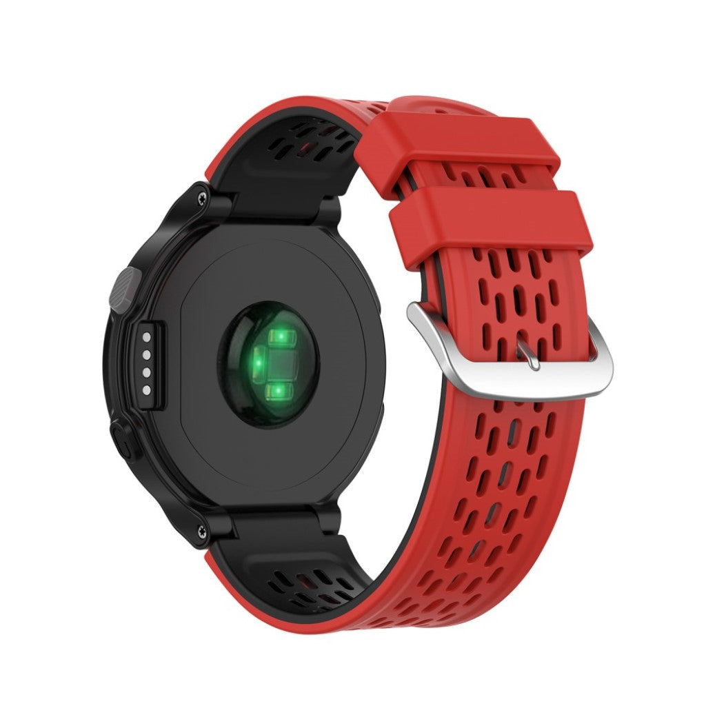 Vildt hårdfør Universal Garmin Silikone Rem - Rød#serie_2