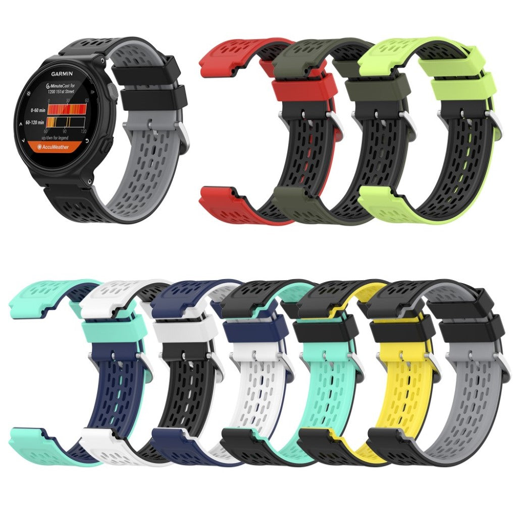 Vildt hårdfør Universal Garmin Silikone Rem - Blå#serie_7