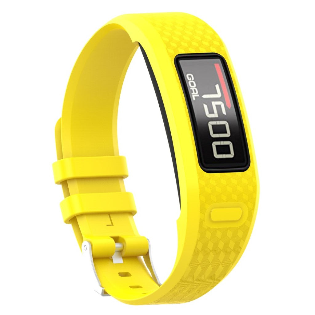 Rigtigt fantastisk Garmin Vivofit 2 Silikone Rem - Gul#serie_6