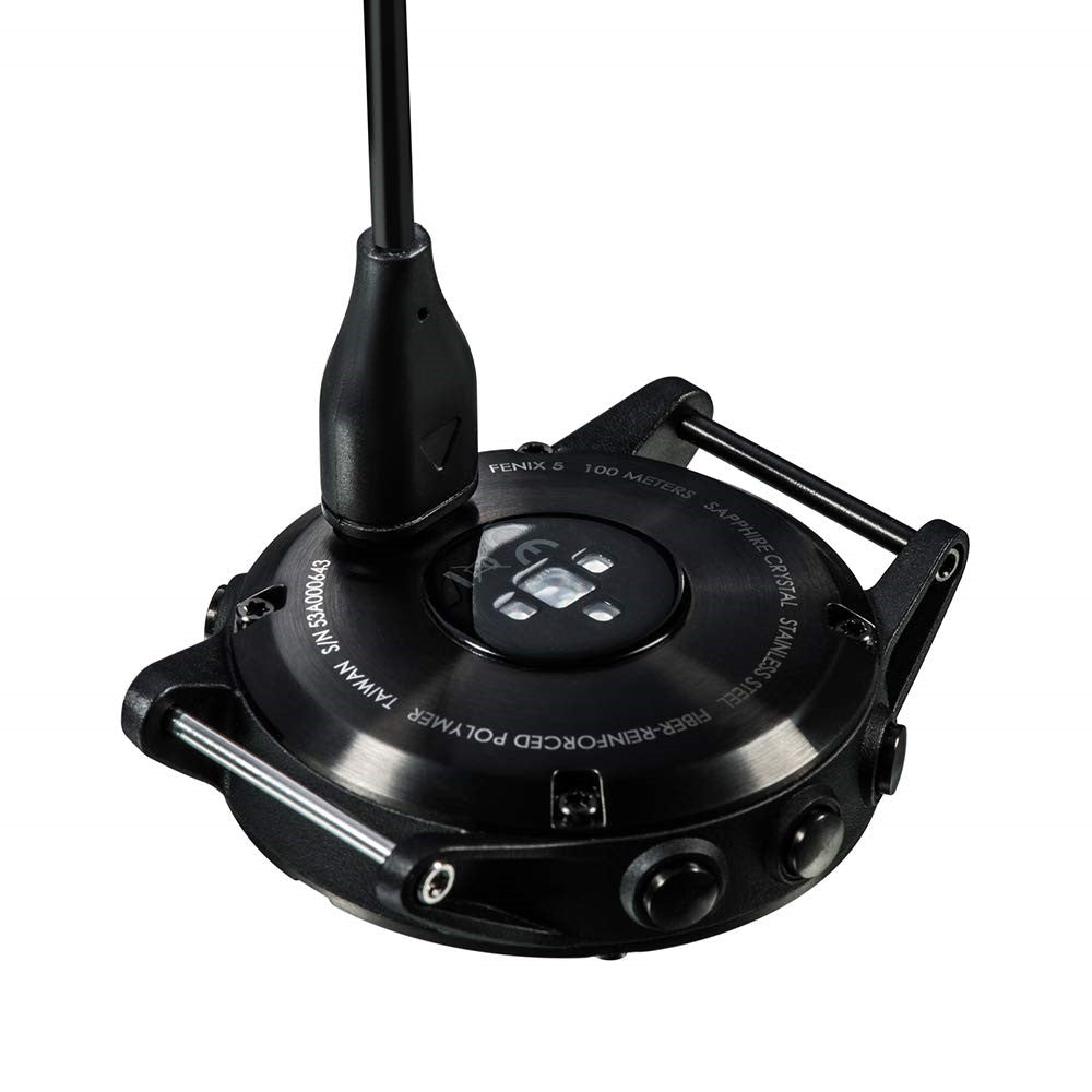 1m Universal Garmin    USB Opladningskabel - Sort#serie_5
