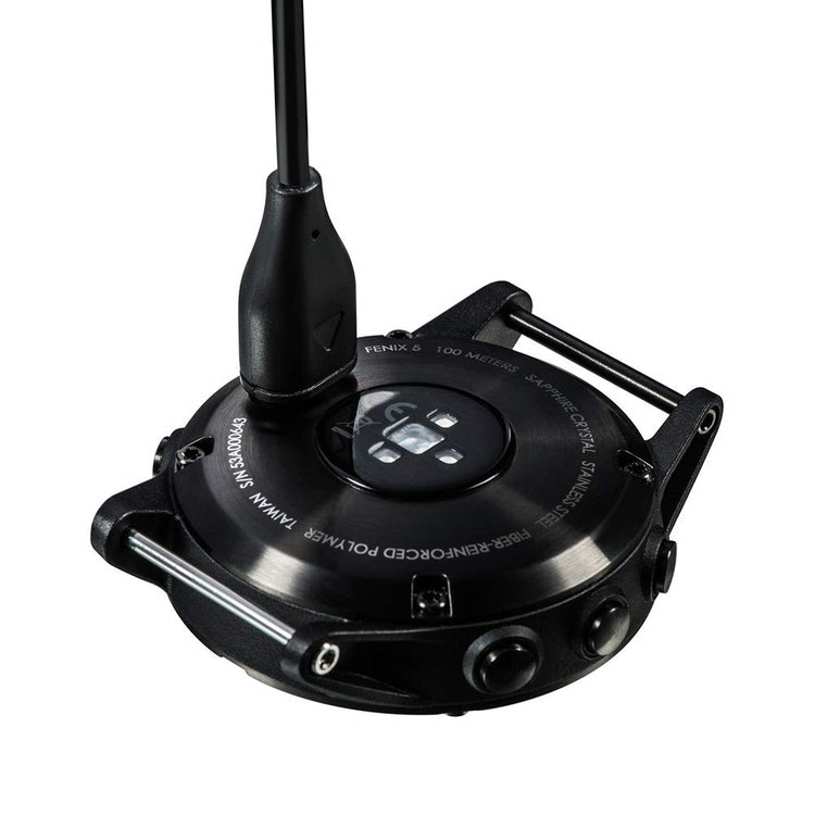1m Universal Garmin    USB Opladningskabel - Sort#serie_5