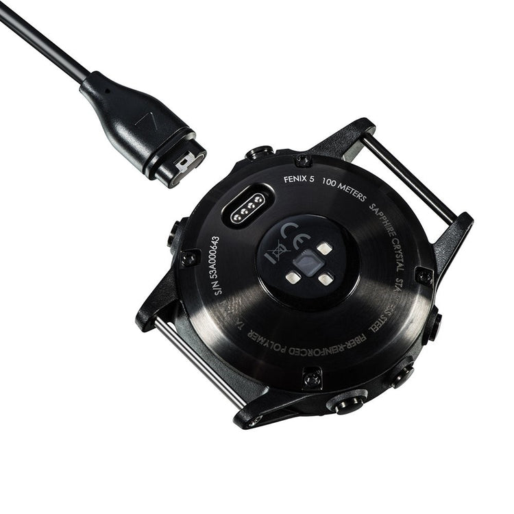 1m Universal Garmin    USB Opladningskabel - Sort#serie_5