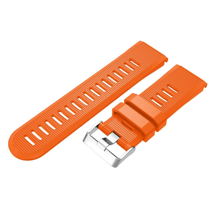 Tidsløst Garmin Fenix 5X Plus Silikone Rem - Orange#serie_4
