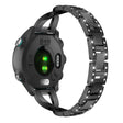 Sweet Garmin Forerunner 245 Metal and Rhinestone Strap