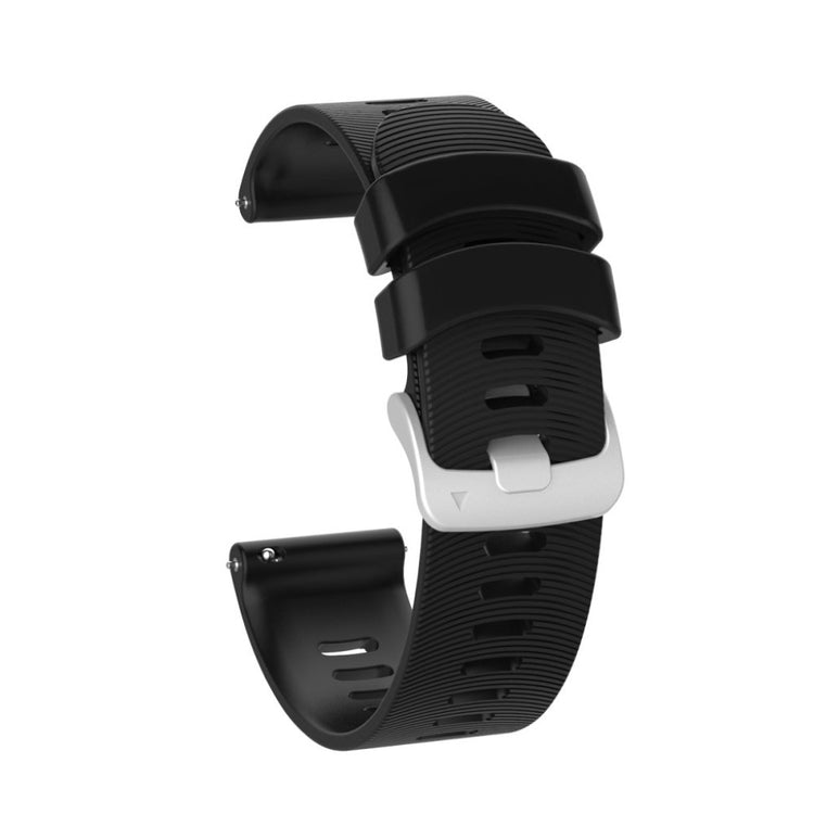 Vildt elegant Garmin Forerunner 245 Silikone Rem - Sort#serie_1