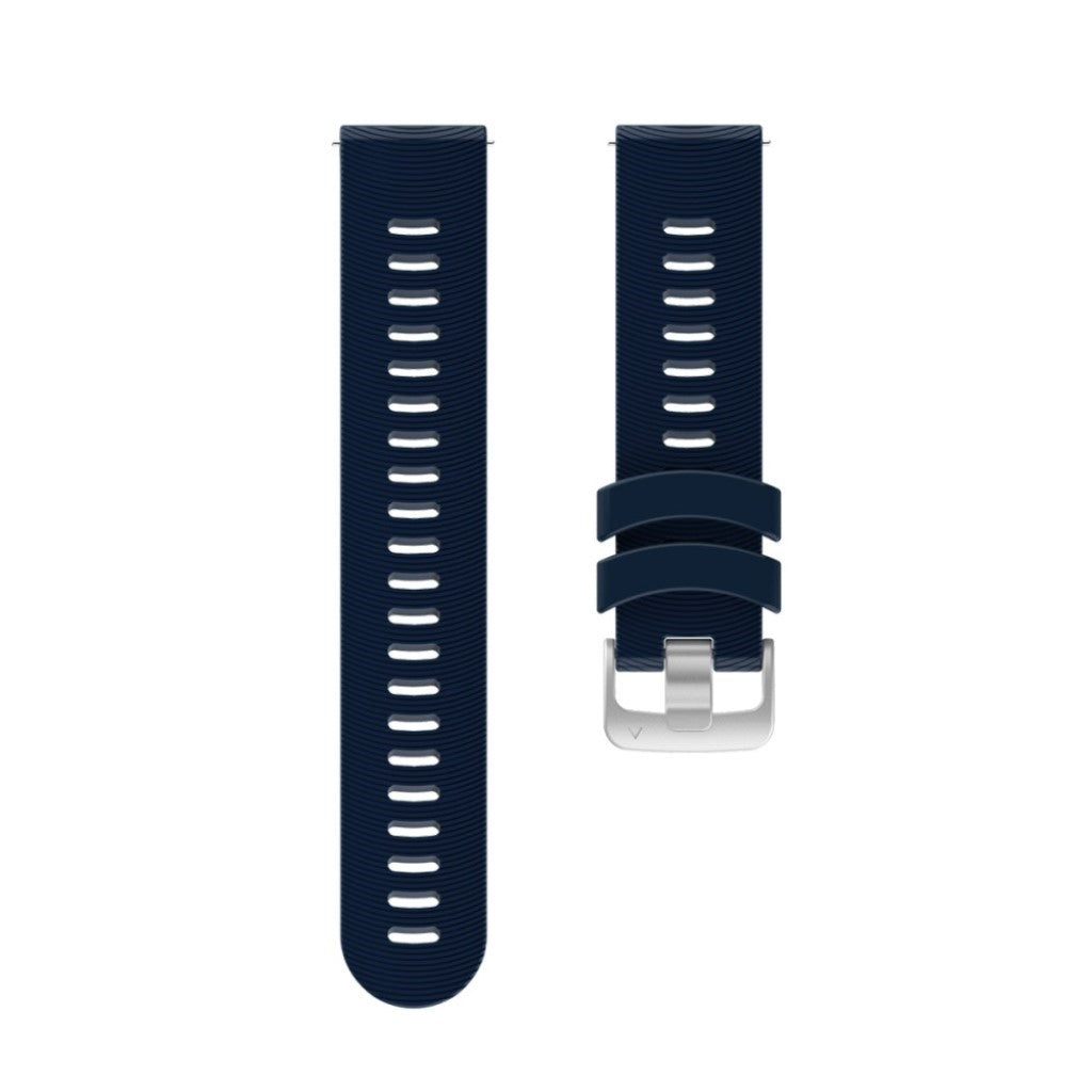 Vildt elegant Garmin Forerunner 245 Silikone Rem - Blå#serie_10