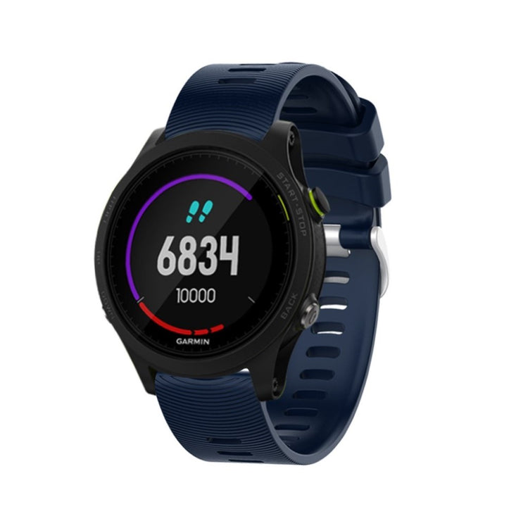Vildt elegant Garmin Forerunner 245 Silikone Rem - Blå#serie_10