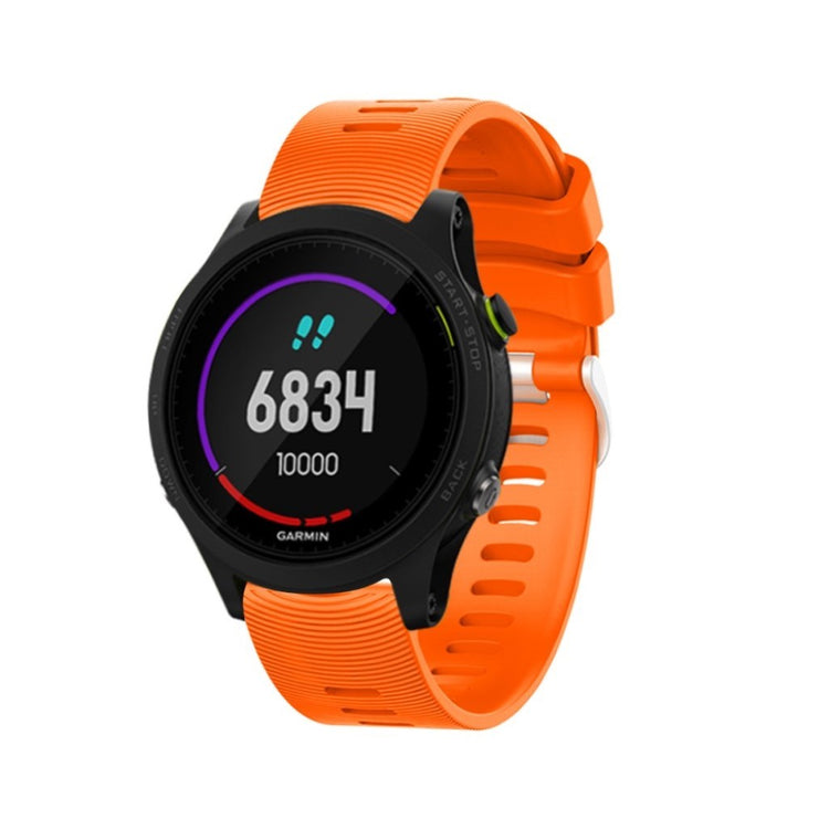 Vildt elegant Garmin Forerunner 245 Silikone Rem - Orange#serie_3