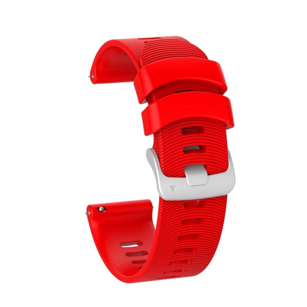 Vildt elegant Garmin Forerunner 245 Silikone Rem - Rød#serie_5