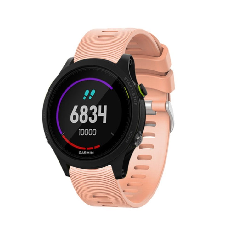 Vildt elegant Garmin Forerunner 245 Silikone Rem - Pink#serie_6