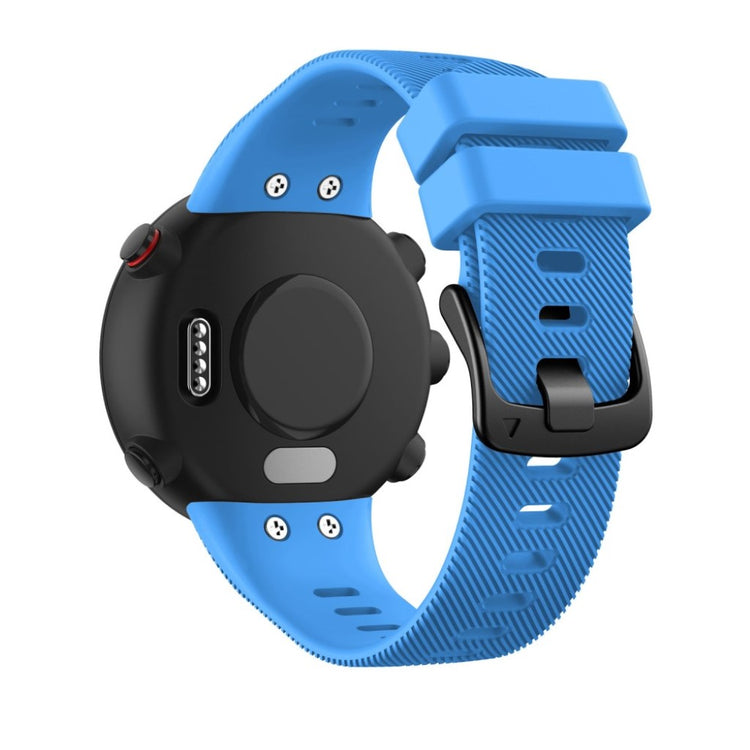 Sejt Garmin Forerunner 45S Silikone Rem - Blå#serie_11