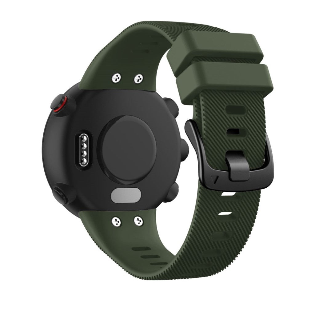 Sejt Garmin Forerunner 45S Silikone Rem - Grøn#serie_9