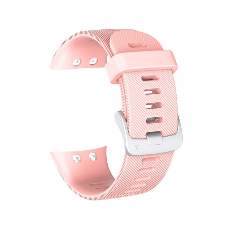 Meget komfortabel Garmin Forerunner 45 Silikone Rem - Pink#serie_10