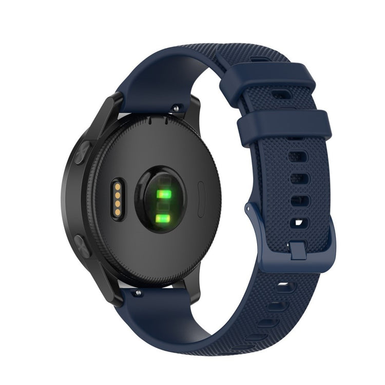 Mega nydelig Garmin Vivoactive 4 Silikone Rem - Blå#serie_10