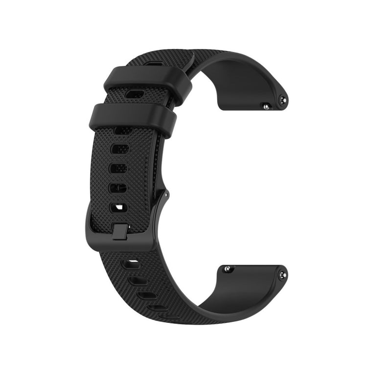 Kønt Garmin Vivoactive 4 Silikone Rem - Sort#serie_1