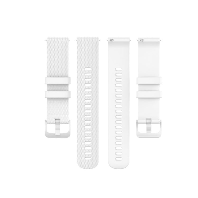 Kønt Garmin Vivoactive 4 Silikone Rem - Hvid#serie_2