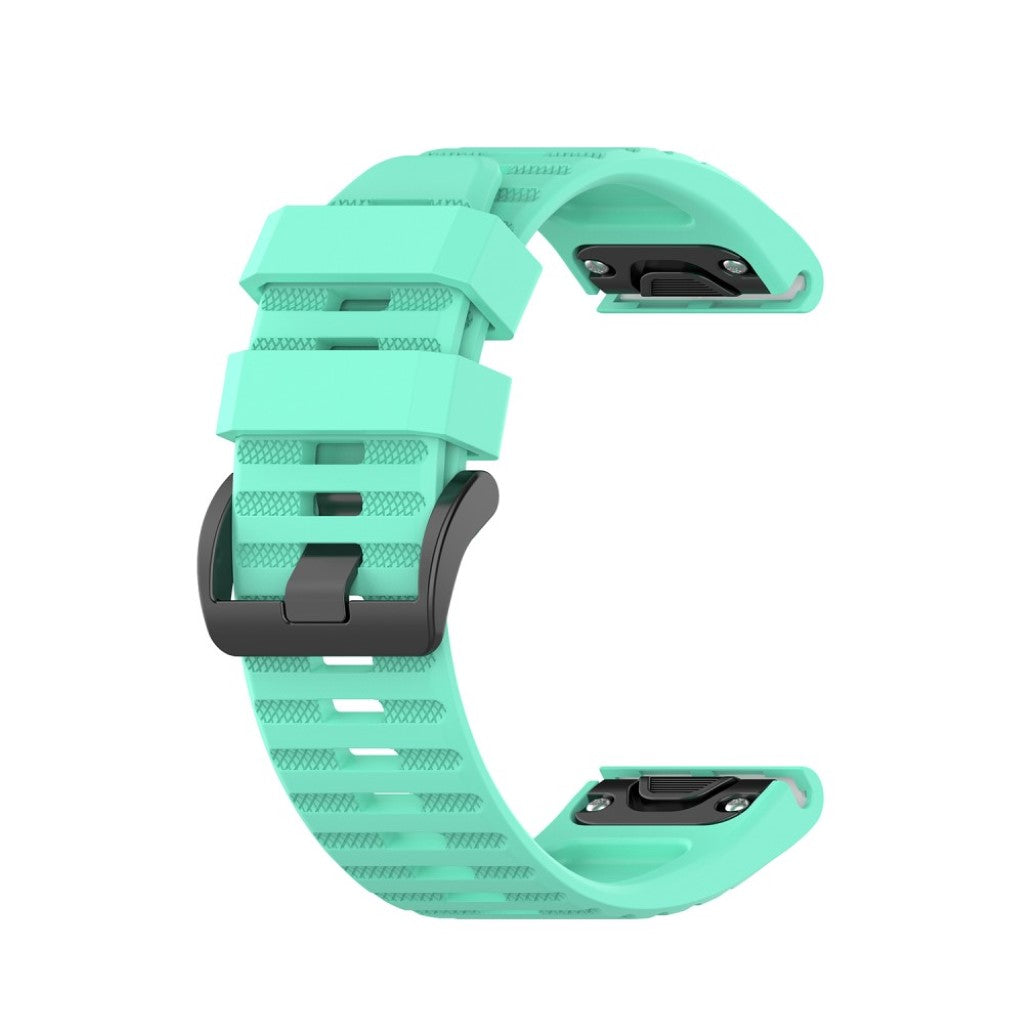 Helt vildt cool Garmin Fenix 6X Silikone Rem - Blå#serie_6