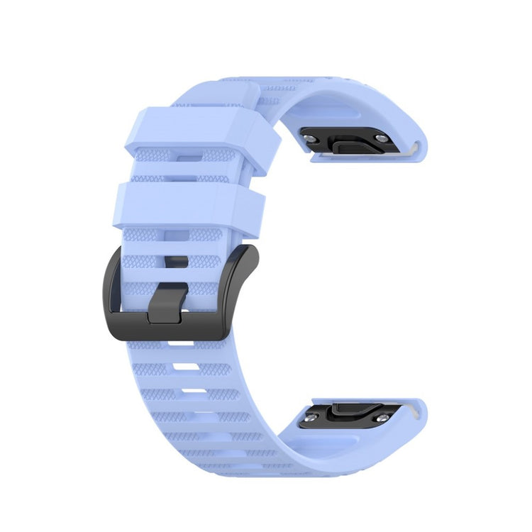 Helt vildt cool Garmin Fenix 6X Silikone Rem - Blå#serie_7