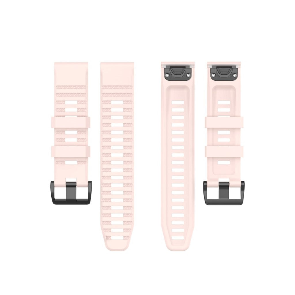 Mega kønt Garmin Fenix 6 Silikone Rem - Pink#serie_11