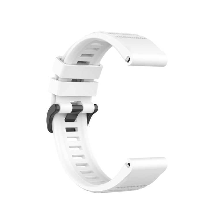 Mega kønt Garmin Fenix 6 Silikone Rem - Hvid#serie_2