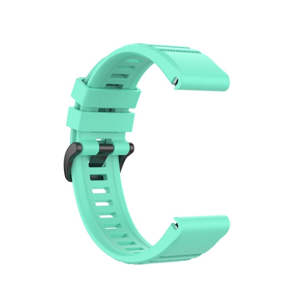 Mega kønt Garmin Fenix 6 Silikone Rem - Blå#serie_3