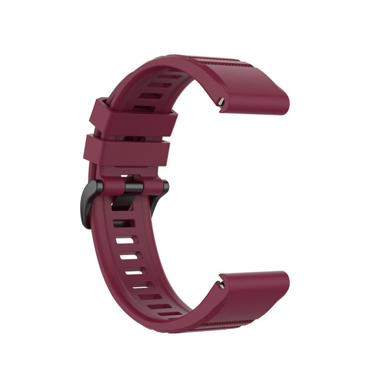 Mega kønt Garmin Fenix 6 Silikone Rem - Rød#serie_6
