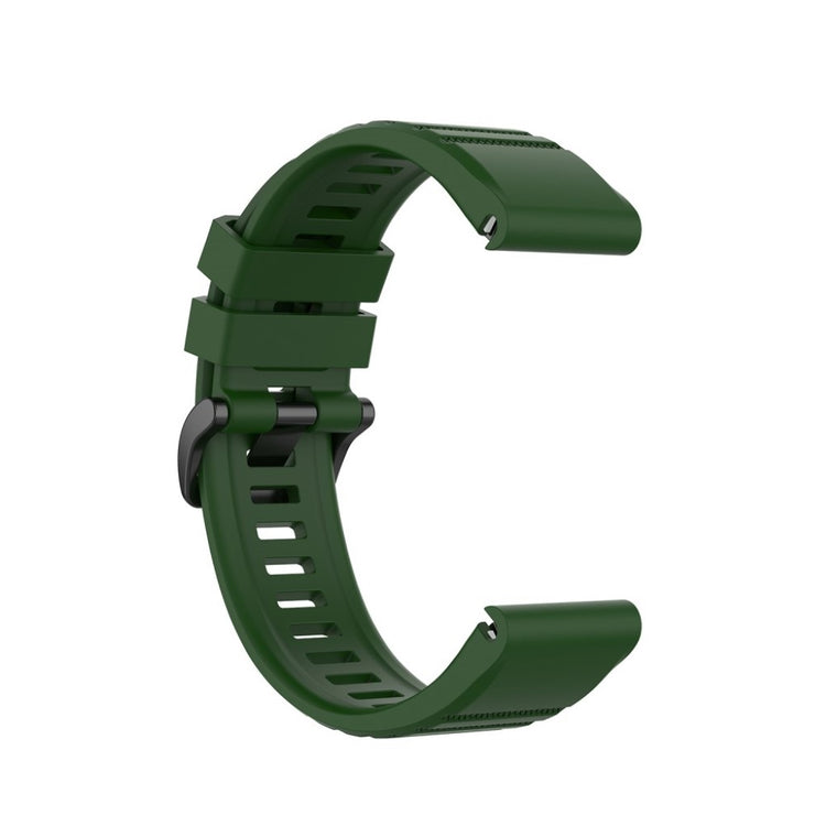 Mega kønt Garmin Fenix 6 Silikone Rem - Grøn#serie_8