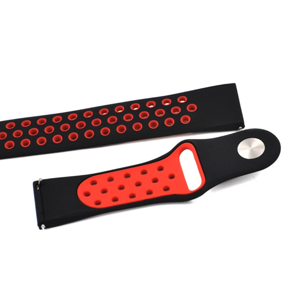 Vildt fantastisk Garmin Venu Silikone Rem - Sort#serie_6