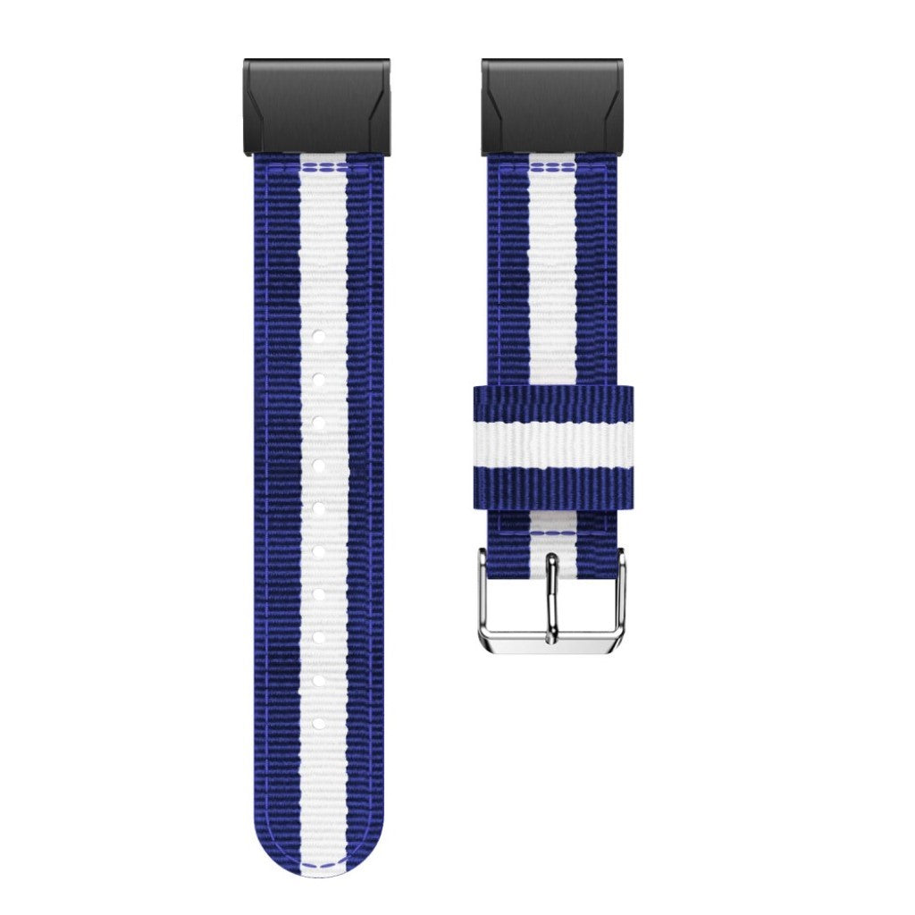 Vildt cool Garmin Venu Nylon Rem - Blå#serie_5