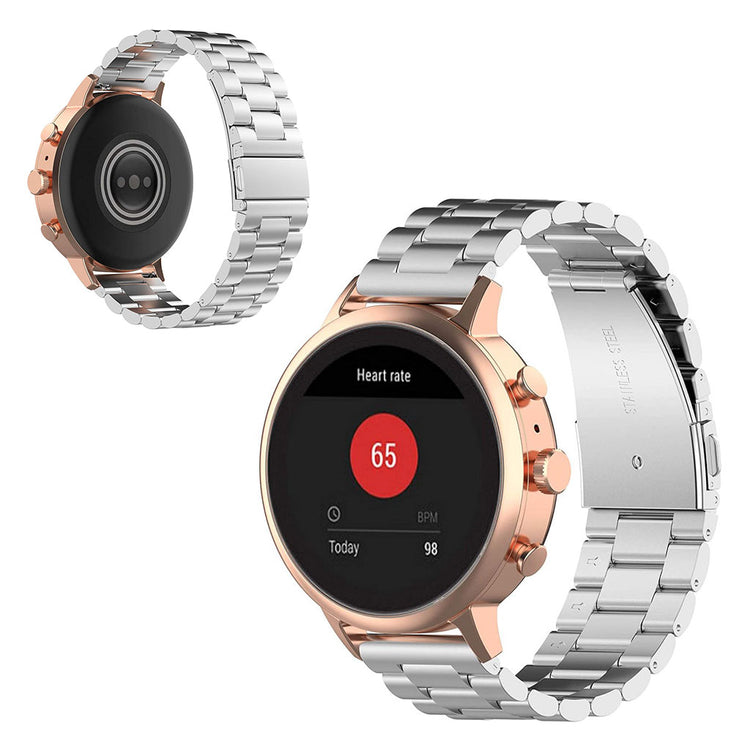 Rigtigt cool Garmin Vivoactive 4S Metal Rem - Sølv#serie_4