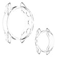 Transparent Silicone Bumper fits Garmin Approach S62