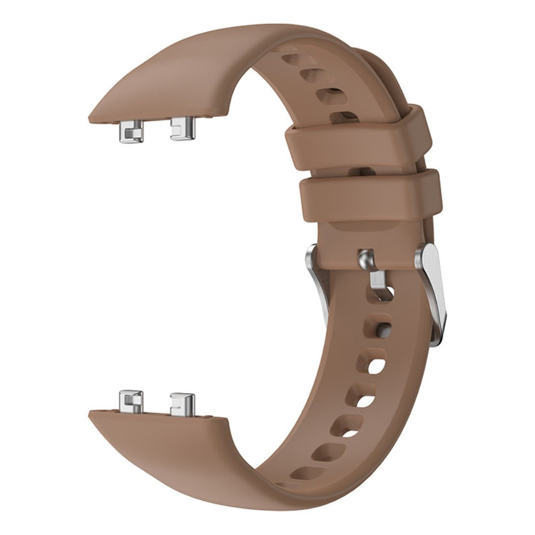 Meget skøn Oppo Watch 3 Silikone Rem - Brun#serie_5