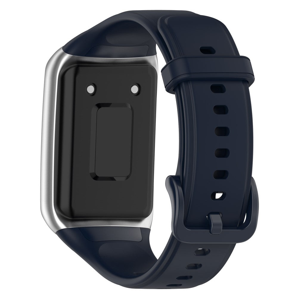 Rigtigt fed Oppo Band 2 Silikone Rem - Blå#serie_12