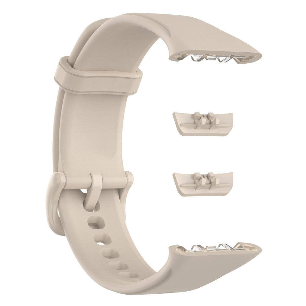 Rigtigt fed Oppo Band 2 Silikone Rem - Hvid#serie_13