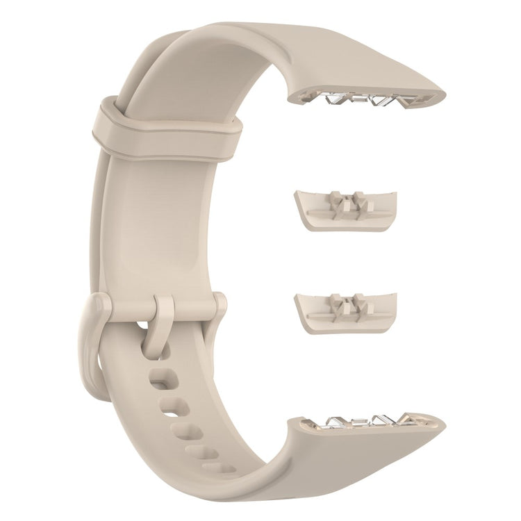 Rigtigt fed Oppo Band 2 Silikone Rem - Hvid#serie_13