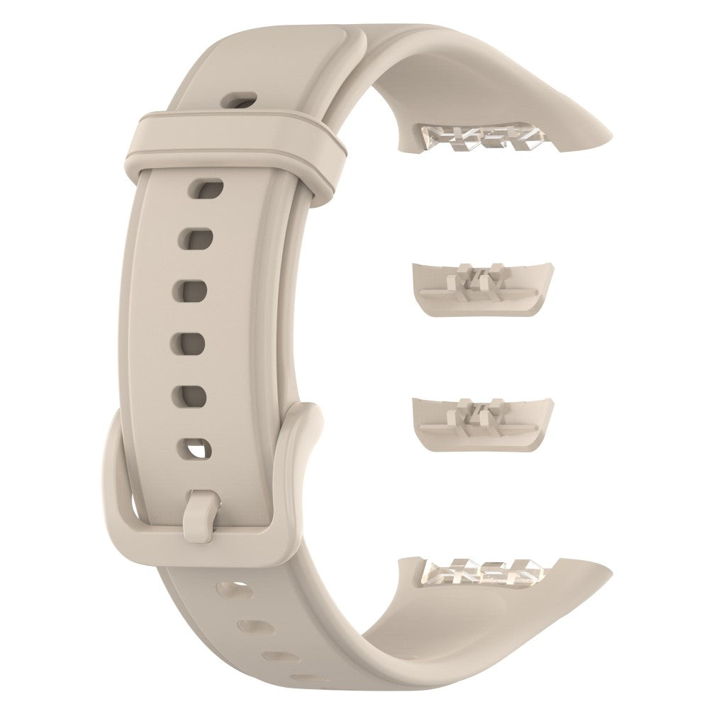 Rigtigt fed Oppo Band 2 Silikone Rem - Hvid#serie_13