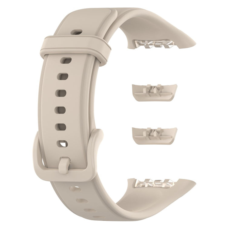 Rigtigt fed Oppo Band 2 Silikone Rem - Hvid#serie_13