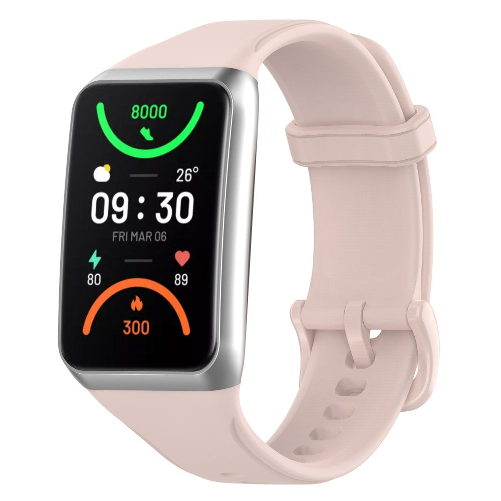 Rigtigt fed Oppo Band 2 Silikone Rem - Pink#serie_14