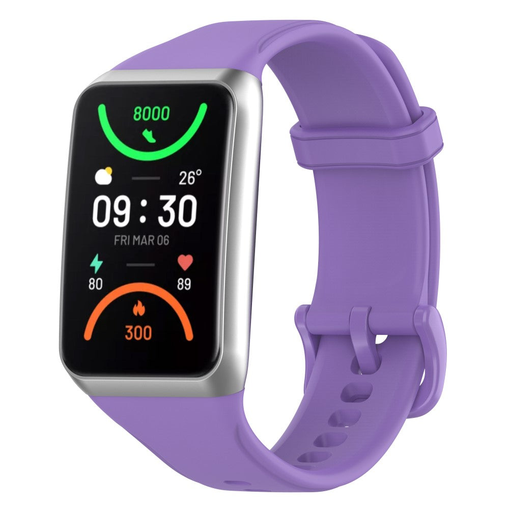 Rigtigt fed Oppo Band 2 Silikone Rem - Lilla#serie_2