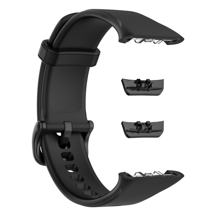 Rigtigt fed Oppo Band 2 Silikone Rem - Sort#serie_3