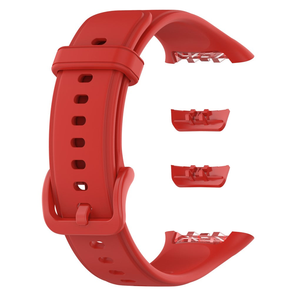 Rigtigt fed Oppo Band 2 Silikone Rem - Rød#serie_4