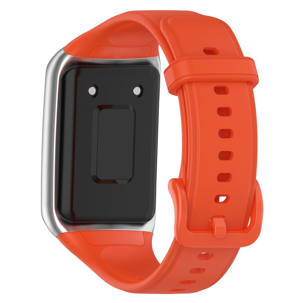Rigtigt fed Oppo Band 2 Silikone Rem - Orange#serie_5